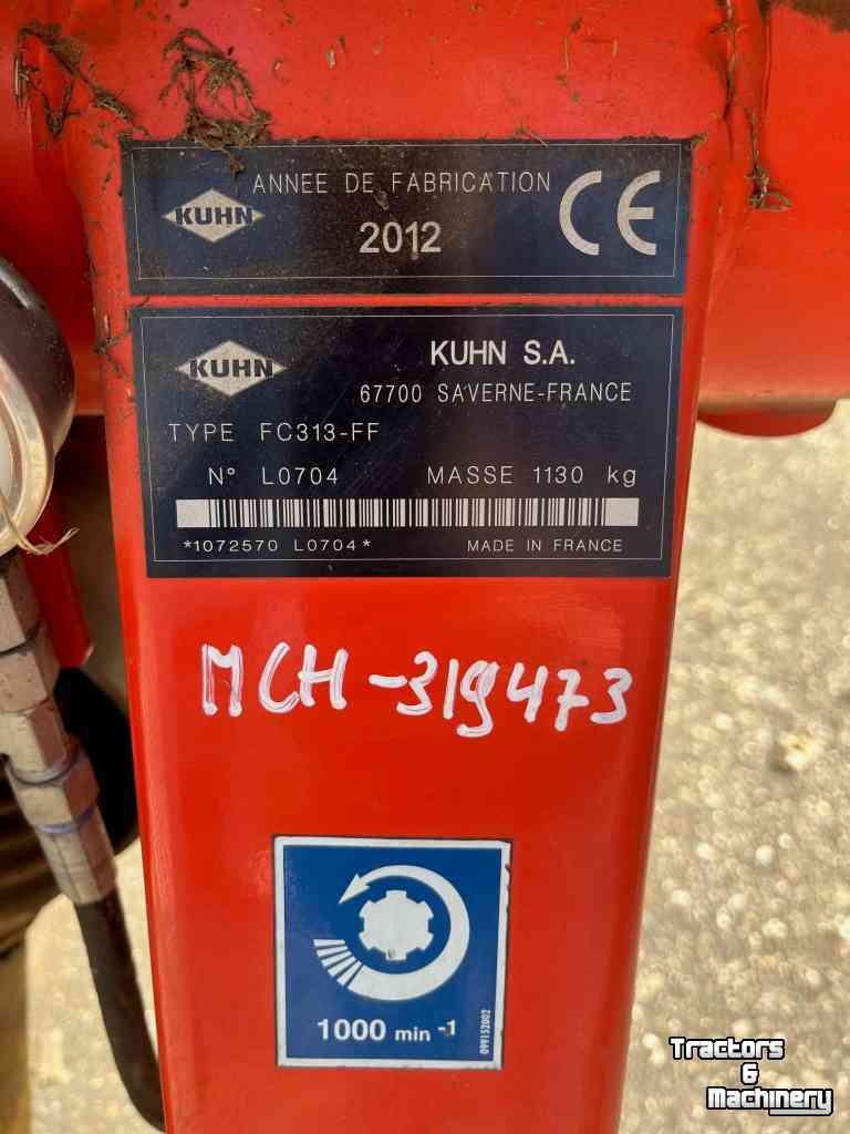 Mower Kuhn FC 313 ACHTERMAAIER FF