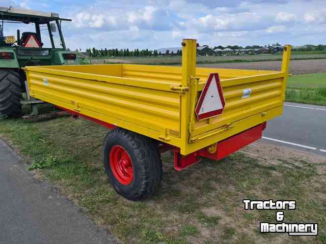 Dumptrailer Theo Tel 4 tons kipper