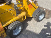 Wheelloader Knikmops 90 - minishovel mini loader - Giant Weidemann Schaffer