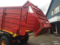Dumptrailer Schuitemaker kiepende silagewagen