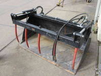 Silage Grabbucket / Grabfork Giant PLKB-K2-1400-EUR Pelikaanbak silagegrijper hydraulische bovenklem mestbak mestgrijper Euro voorlader aankoppeling