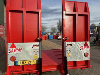 Low loader / Semi trailer JPM Oprijwagen / Dieplader / Oprij-aanhanger