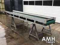 Conveyor  3500X600 MM TRANSPORTBAND VLAKKE BAND FLAT BELT CONVEYOR BELT FLACHBAND FÖRDERBAND