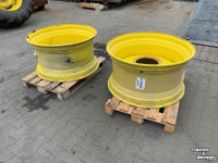Wheels, Tyres, Rims & Dual spacers John Deere TW20B x 38  + 40.0 Vaste Vvelgen