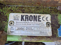 Mower Krone AM 283 CV schijvenmaaier
