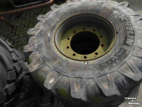 Wheels, Tyres, Rims & Dual spacers Michelin 445/70r19,5
