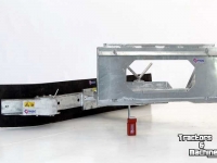 Snow Removal Equipment Qmac Modulo Rubber snow scrapers 2400mm fits Mustang