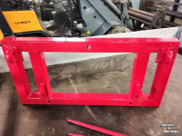 Bale spike / Bale spear Hemach balenprikker met 3 tanden euro aanspan