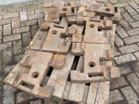 Frontweights  Diverse Gewichten o.a. NH, Case, Fiat