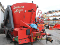 Vertical feed mixer Trioliet Triomix1-1200 Triomix TM12 zelfladende voermengwagen snijbord bewegende messen