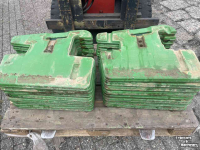 Frontweights John Deere 16 X 50KG