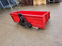 Tractor tipping boxes  Transportbak gegalvaniseerd 1 & 1,25 mtr
