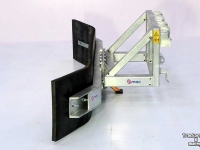 Rubber yard scraper Qmac Modulo rubber erfschuif straatschuif wegenschuif aanbouw Schaffer