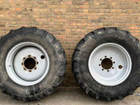 Wheels, Tyres, Rims & Dual spacers Trelleborg 380/85R28 30% TM 600