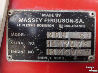 Tractor Massey Ferguson 265