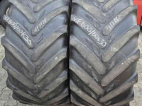 Wheels, Tyres, Rims & Dual spacers Michelin Xeobib VF600/60R30 banden met 4mm