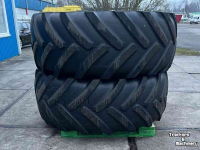 Wheels, Tyres, Rims & Dual spacers Michelin 2x Mach X BiB 710/70R38 Banden