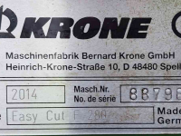 Mower Krone Easy Cut F 280 met zwadtrommels