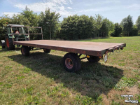 Agricultural wagon Kersten 8 a 10 tons balenwagen 700x250cm