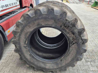 Wheels, Tyres, Rims & Dual spacers BKT IF600/70R30 AgriMaxSirio banden 27mm