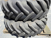 Wheels, Tyres, Rims & Dual spacers Michelin 20.8x38