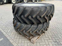 Wheels, Tyres, Rims & Dual spacers Mitas 540/65R34 NIEUW incl. NH velgen