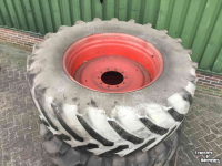 Wheels, Tyres, Rims & Dual spacers Trelleborg 650/65R38