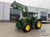 Tractor John Deere 6115R + Quick loader