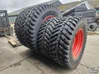Wheels, Tyres, Rims & Dual spacers Michelin Michelin Roadbib 650/65R42 en 540/65R30. Passend op oa Fendt 700 serie