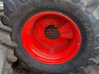 Wheels, Tyres, Rims & Dual spacers Fendt 600/70R30 Trelleborg velgen met variogrip