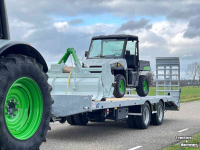 Low loader / Semi trailer VGM Robson 14 oprijwagen oprijkar dieplader machine transporter