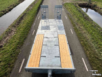 Low loader / Semi trailer VGM Robson 14 oprijwagen oprijkar dieplader machine transporter