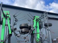 Tedder Deutz-Fahr Condimaster 9021 schudder, 8-delig Kuhn Lely krone