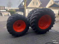 Wheels, Tyres, Rims & Dual spacers Trelleborg 650/65R38 540/65R28