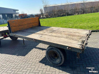 Agricultural wagon  Platte wagen / Landbouwwagen / Tweewielige wagen