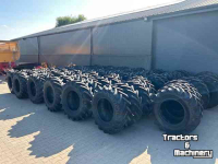 Wheels, Tyres, Rims & Dual spacers Galaxy 17.5l24      (460/70/24)