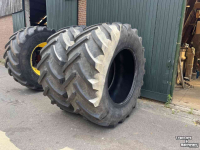 Wheels, Tyres, Rims & Dual spacers Michelin 710/70R42