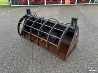 Silage Grabbucket / Grabfork  BMO kuilgrijper  pelikaanbak  ahlmann  mecalac