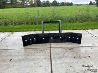 Rubber yard scraper Weidemann rubberschuif 2.0m