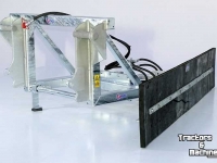 Manure scraper Qmac Module Mestschuif met rubbermat Mailleux aanbouw