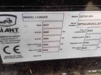 Wheelloader Giant G2700HD+ -48745 Jubileum machine