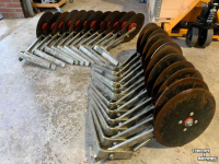 Inter-row cultivator Steketee Schoffelmachine onderdelen gebruikt