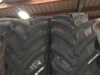 Wheels, Tyres, Rims & Dual spacers Trelleborg banden set 600/65R38 & 480/65R28 TM800