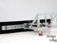 Manure scraper Qmac Modulo Gummischiebers für Gülle 2400mm anbau Fuchs