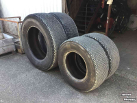 Wheels, Tyres, Rims & Dual spacers BKT 360/70-20 en 420/70-30