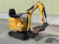 Mini-Excavator JCB Micrograafmachine JCB 8008 CTS met machinetransporter