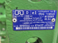Other tractors and accessories John Deere Sauermann Rockinger Trekhaak frame slede rail 8R