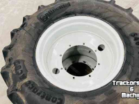 Wheels, Tyres, Rims & Dual spacers Continental 540/65x28 AC65 15%