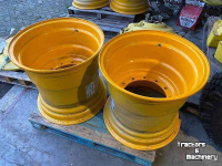 Wheels, Tyres, Rims & Dual spacers JCB 25x26 velgen