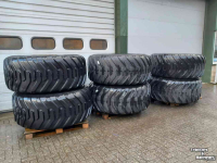 Wheels, Tyres, Rims & Dual spacers Nokian 710/55xr34  wiel